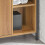 SoBuy Ντουλάπι Μπάνιου 60x30x90cm με Κουβά Καστανό 11