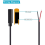 10Pcs 3.5mm Female Jack to Bare Wire Open End 2 Pole Audio Cable 5