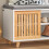 SoBuy Shoe Bench Storage White 101x35x46cm 3