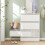 SoBuy Shoe Cabinet Storage Bench White 5