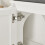 SoBuy Cat Litter Cabinet Storage Bench White 6