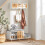SoBuy Shoe Bench Storage White 101x35x46cm 7