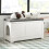 SoBuy Cat Litter Cabinet Storage Bench White 2