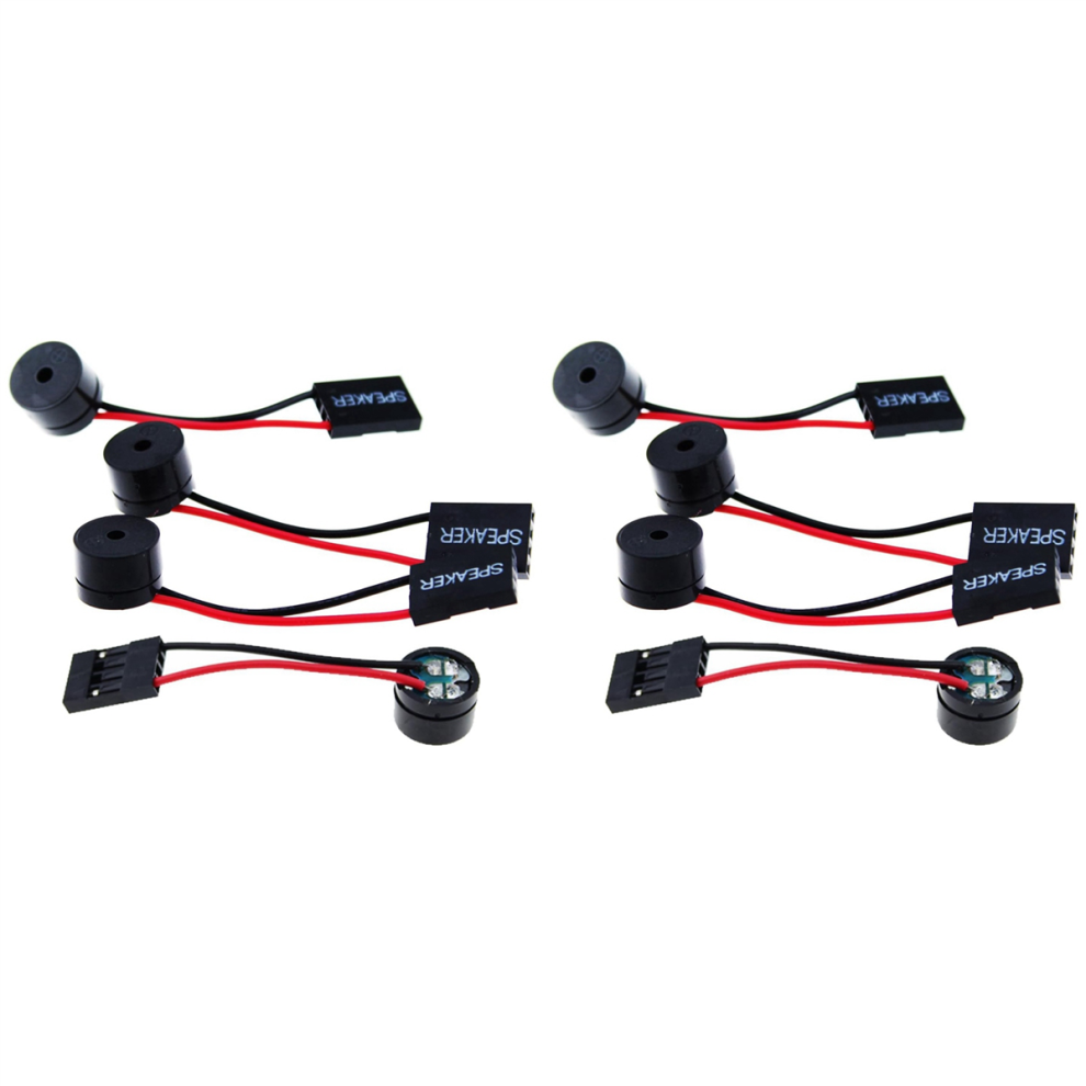 4Pcs Desktop Computer Motherboard Cpu Internal Speaker Buzzer Beeper 4853702869163