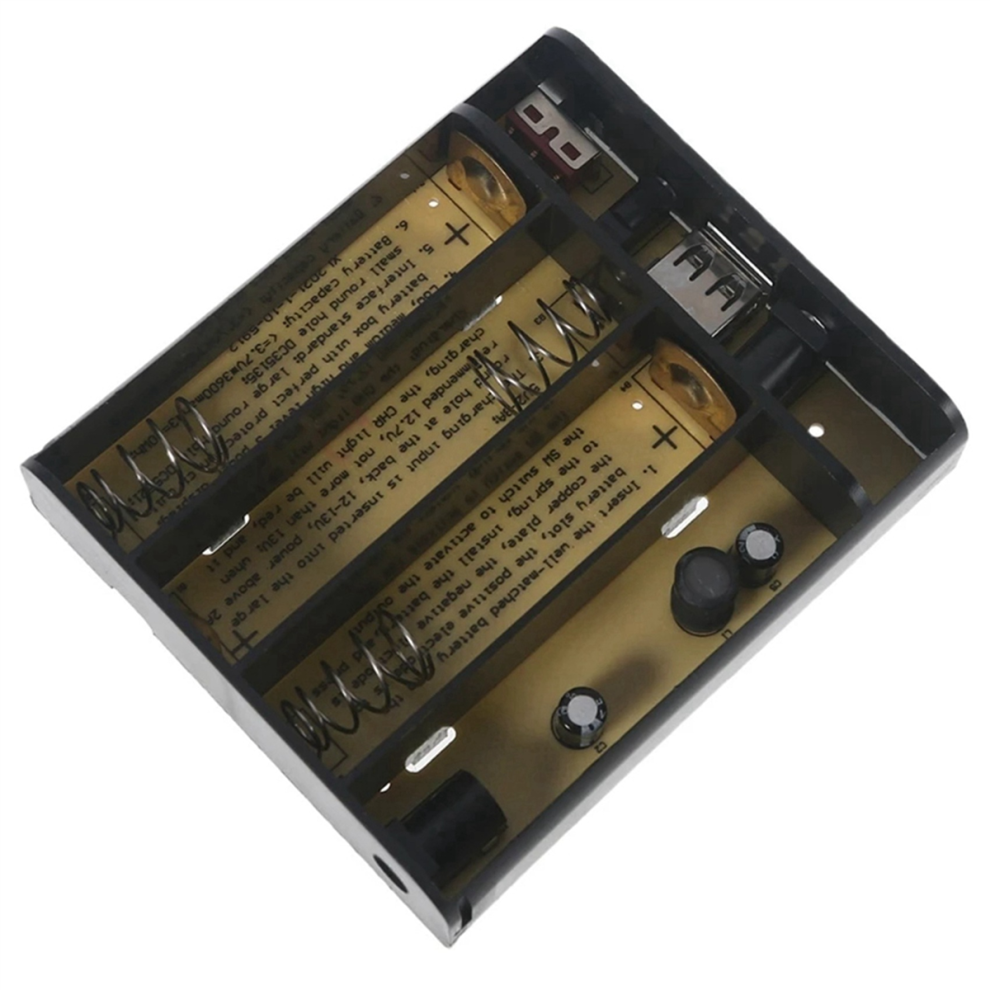5V 9V 12V Output Diy 18650 Battery Ups Power Supply Box 4853702868678