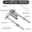 2Pcs Skateboard Wall Hanger for Skateboard Deck Display and Storage 2