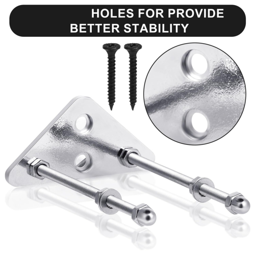 2Pcs Skateboard Wall Hanger for Skateboard Deck Display and Storage 2