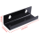 Black Vinyl Record Shelf Wall Mount 6 Pack,Vinyl Holder Wall 4