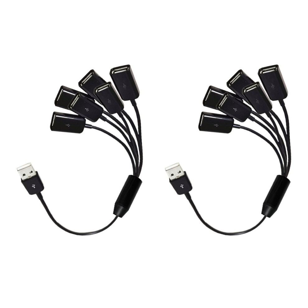 Cavo Di Prolunga Usb 6 In 1, Cavo Di Ricarica Usb Rapido 3A, Cavo Dati