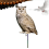 Acrylic bird repeller simulation owl reflective bird repeller 4
