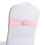 Elastic Chair Knot Wedding Decoration Buckle Sashes Back Cover,D 2