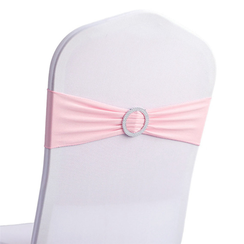 Elastic Chair Knot Wedding Decoration Buckle Sashes Back Cover,D 1