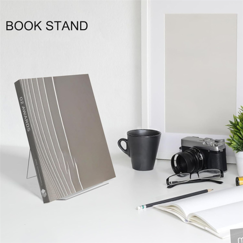 6 Pack Acrylic Book Stand, Clear Book Display Easel,Book Stand Holder 2