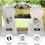 Elastic Chair Knot Wedding Decoration Buckle Sashes Back Cover,D 4