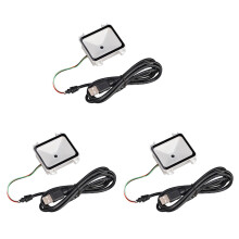 Relógio eletrônico digital LCD alimentado por bateria A