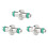High Pressure Gauge Regulators For Gauges With O-ring 1