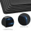 8 Pack Desk Dividers for Students, Waterproof Plastic black 5