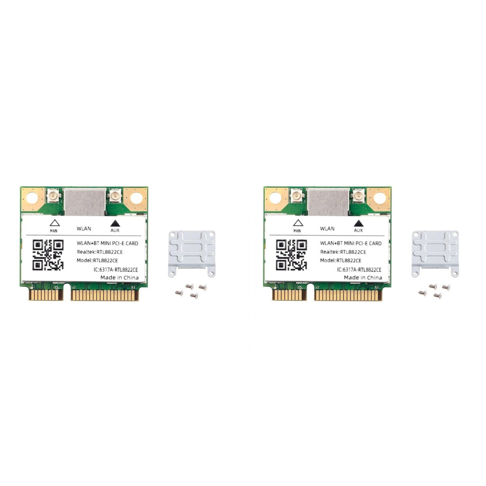 Dual Band Mini Pcie Rtl8822ce 1200Mbps Wifi Card 4853702877410