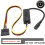 DC 5525 til SATA harddisk strømforsyningskabel DC 12V til SATA 4
