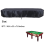 8Ft Billiard Pool Table Cover with Drawstring Waterproof 5