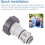 4Pack Pool Hose Adapter,Type A Pool Hose Connector 4