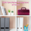 Glitter Pink & Craft Tool Storage Box, Stackable Carry Tackle Box 3