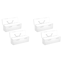 2Pcs Paint Storage Box, 30 Bottle Capacity Paint Storage Box