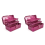 Glitter Pink & Craft Tool Storage Box, Stackable Carry Tackle Box 1