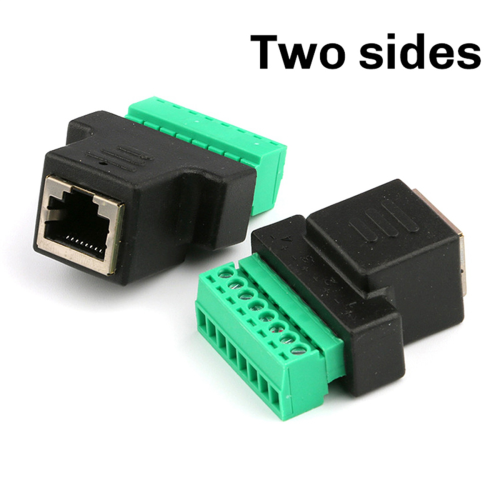 Θηλυκό RJ45 σε βιδωτό ακροδέκτη 8 ακίδων 1
