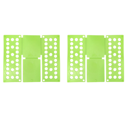 Plastic Clothes Folding Board Home Storage Tool Green