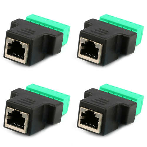 Θηλυκό RJ45 σε βιδωτό ακροδέκτη 8 ακίδων