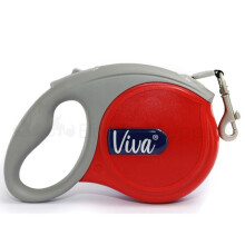 Viva Extendable Lead Tape Small Red 20kg-5m