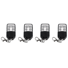 2Pcs 4 Button Electric Garage Door Opener Wireless Remote Control