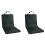 Car Waterproof Front Seat Cover Pet Cover Protective Pad Back black 1