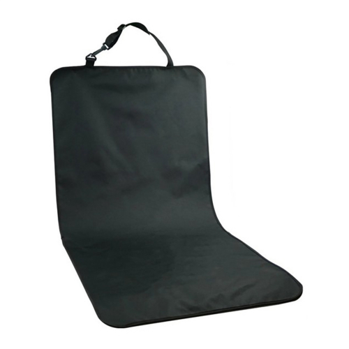 Car Waterproof Front Seat Cover Pet Cover Protective Pad Back black 2