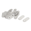 Stainless Steel Flat Bracket Straight Fixing Plates 40mm 20pcs 2