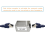 RJ45 Female to Female CAT6A Shielded Coupler Inline Ethernet Coupler 3