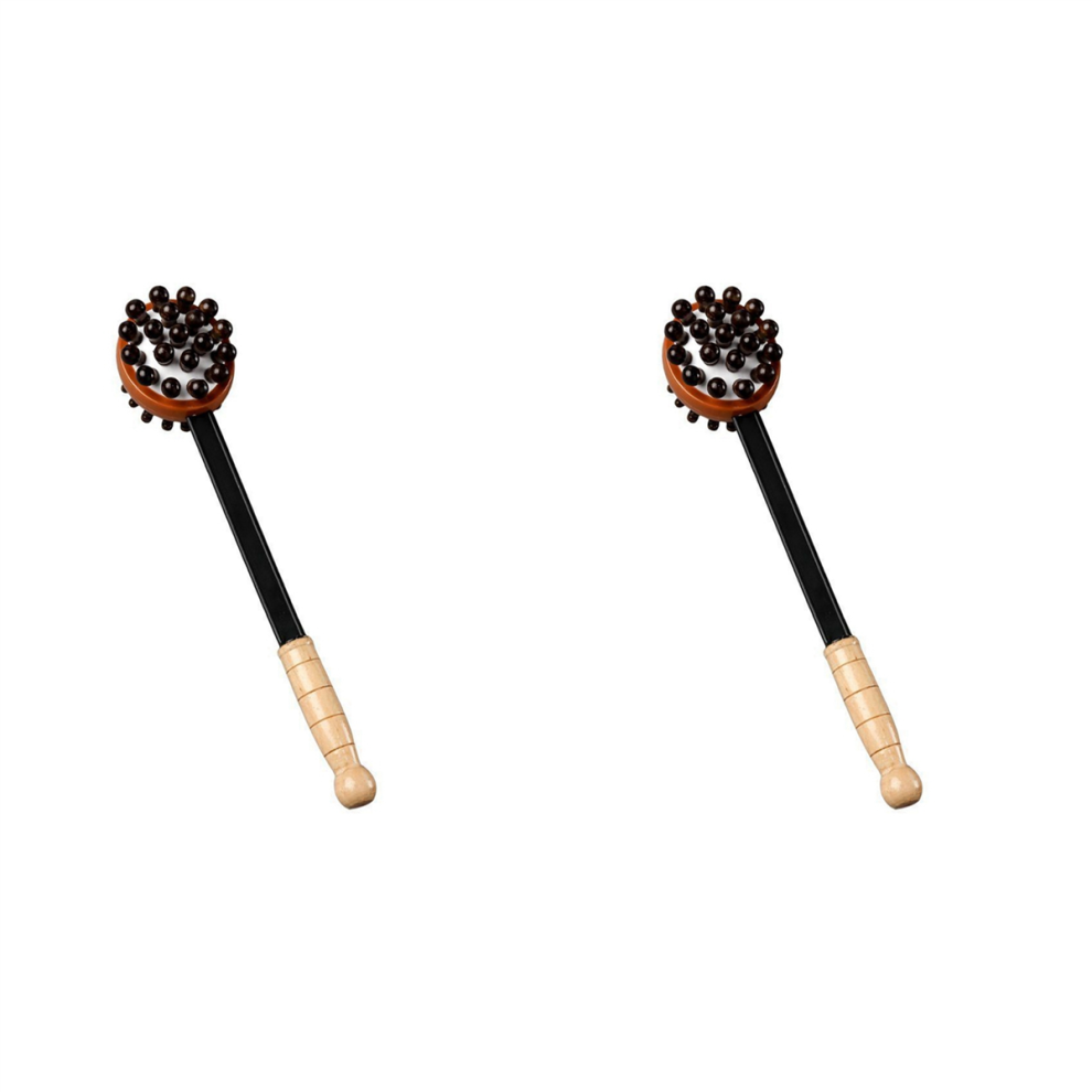 Markenlos Back Knock Massage Handheld Round Head Back Pounding Massage Hammer