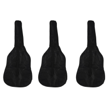 Borsa per chitarra da 38 pollici in tessuto Oxford con tracolla e parti