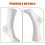 2Pc Mannequin Foot Sock Model Female Foot Sock Display Short Stocking 7