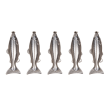 1 Set Fish-Shape 5Oz Bottle Mini Pocket Flask Drinkware for Outdoor