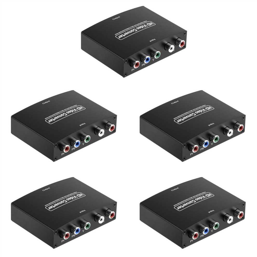 Ypbpr To Component To -Compatible Hd Converter 4851431256209
