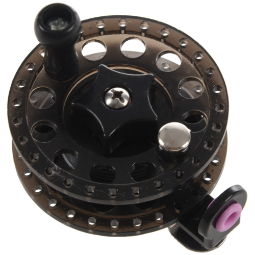 Πλαστικοί μηχανισμοί αλιείας στον πάγο με μύγα, στρογγυλός τροχός 1
