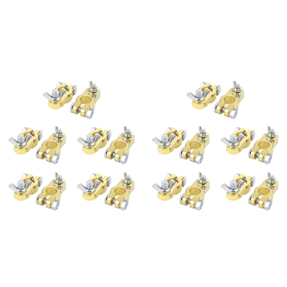 2 Pezzi Morsetto Per Batteria Per Auto, Barca, Camion, Connettore A Clip-image