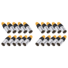 10 PCS RJ45 Waterproof Panel Connector, for Industrial Home Network