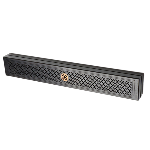 1Pcs Black Wooden Incense Holder Incense Coffin Burner B 1