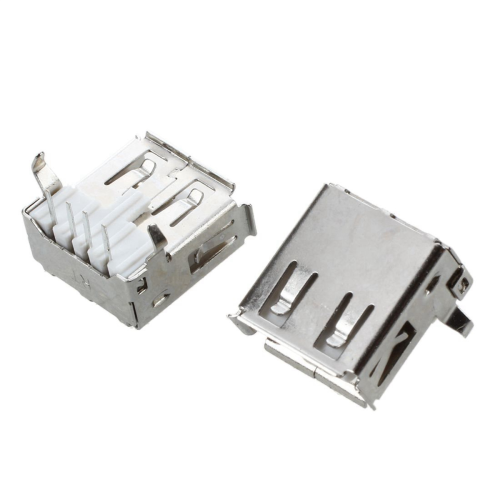 20 Pcs USB Female Type A 4-Pin DIP Right Angle Plug Jack Socket 1