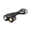 2pcs LED Eagle Eye Backup Light White Light 9W black 3