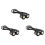 2pcs LED Eagle Eye Backup Light White Light 9W black 1