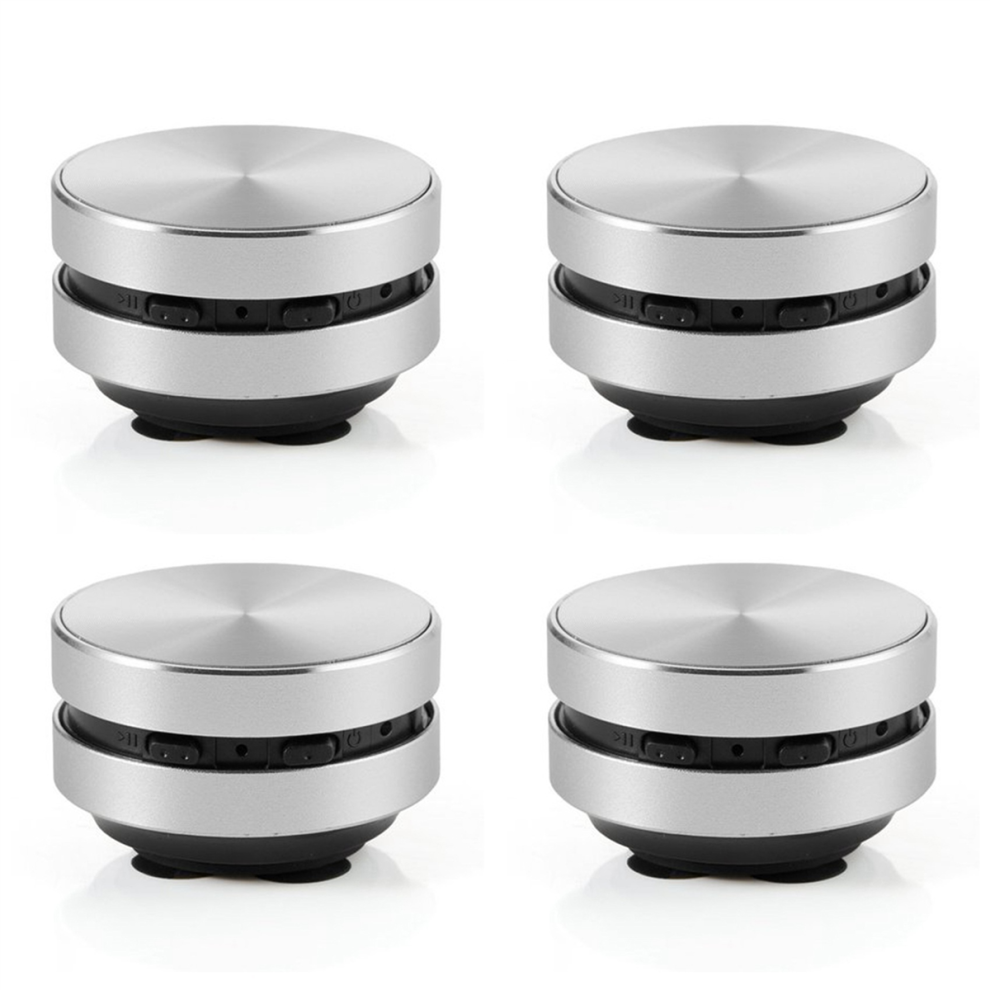 Compatible Bone Conduction Stereo Sound Bluetooth Speaker(Silver) Silver 4851431261807